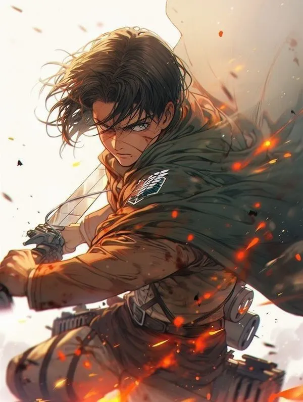 Ảnh Hình Nền Levi Ackerman ngầu 83
