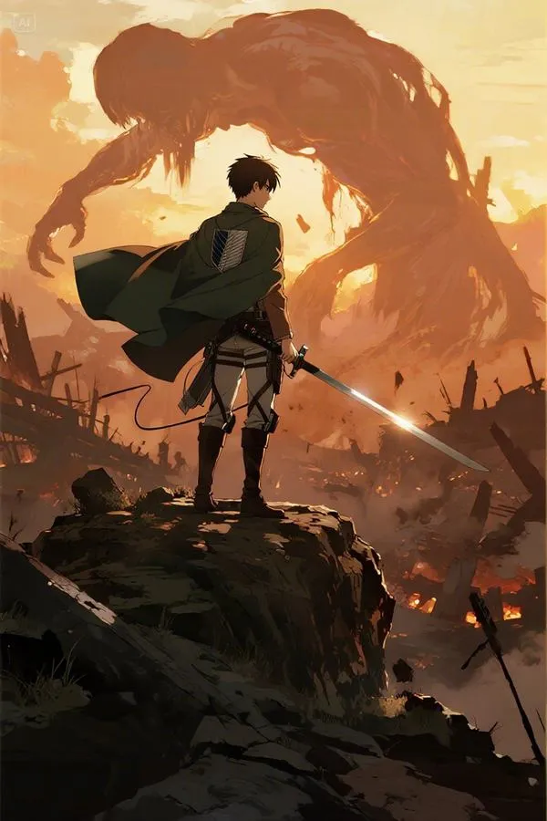 Ảnh Hình Nền Levi Ackerman ngầu 87