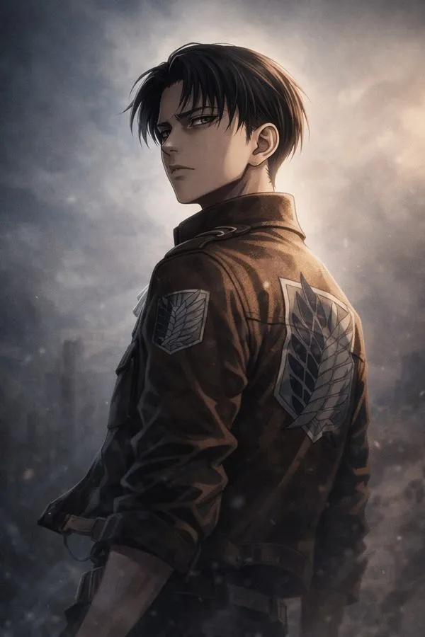 Ảnh Hình Nền Levi Ackerman ngầu 95