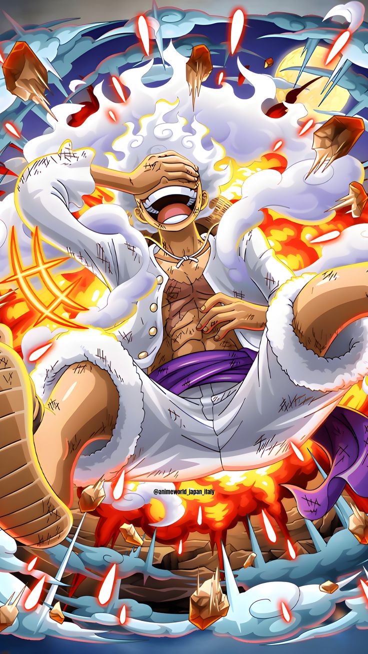 Hình Nền Luffy Gear 5 2