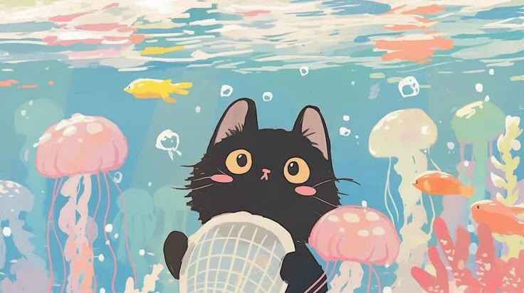 Hình Nền Mèo Cute 13