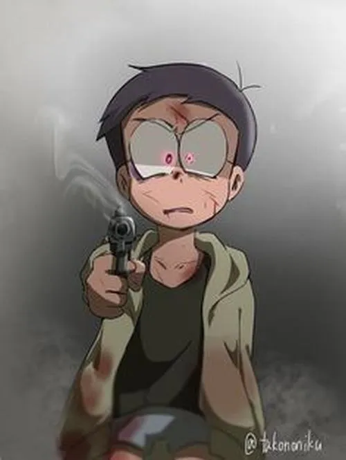 Hình Nền Nobita Xăm Trổ 12