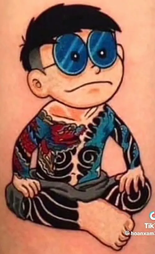 Hình Nền Nobita Xăm Trổ 4