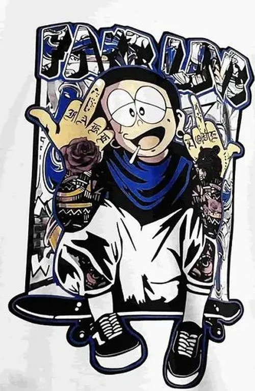 Hình Nền Nobita Xăm Trổ 3