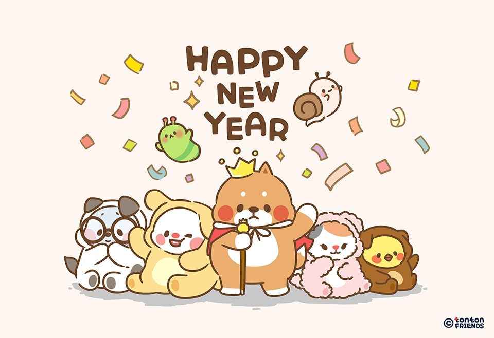 Hình Nền Tết Cute 11