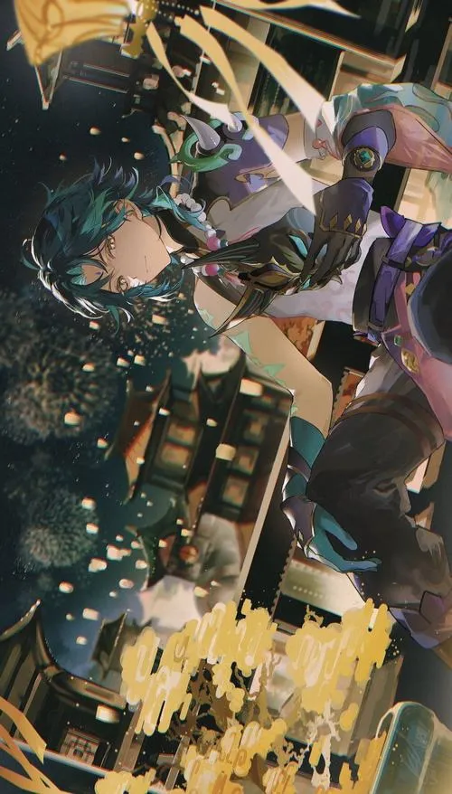 Hình nền Xiao Genshin Impact 10