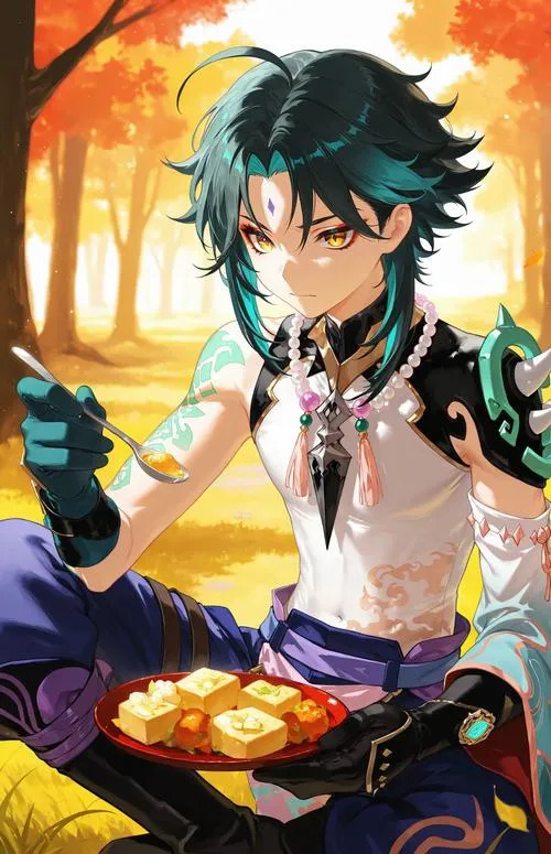 Hình nền Xiao Genshin Impact 16