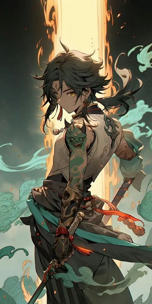 Hình nền Xiao Genshin Impact 18