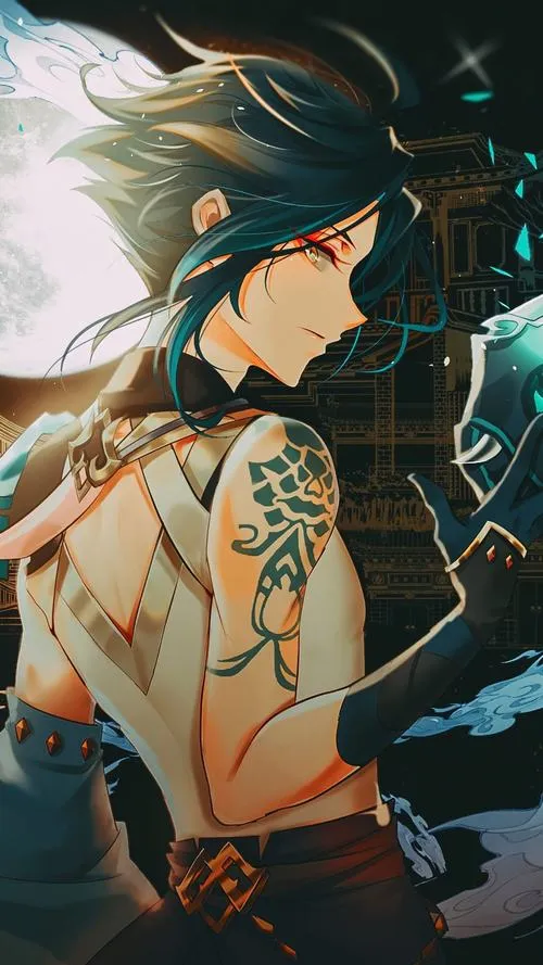 Hình nền Xiao Genshin Impact 21