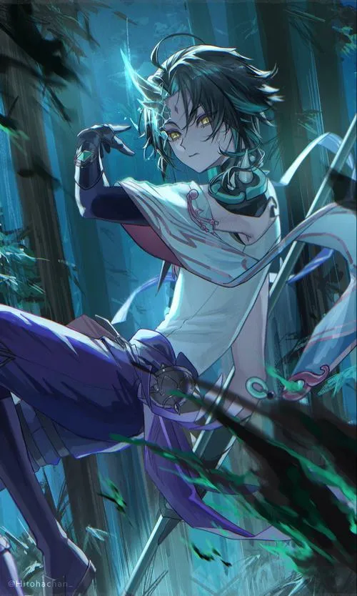 Hình nền Xiao Genshin Impact 22