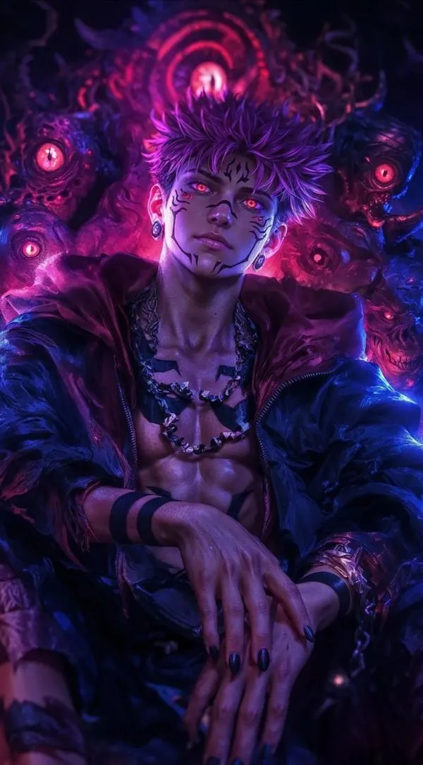 Hình Ảnh Sukuna Ryomen ngầu 114