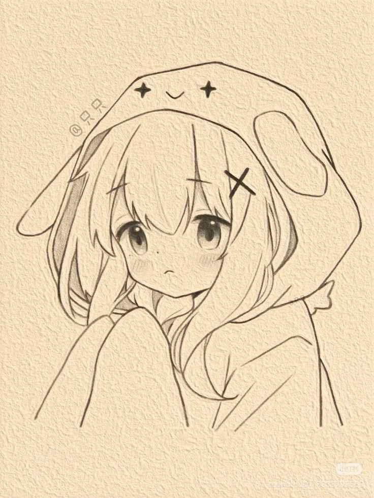 Hình Vẽ Anime Cute 11