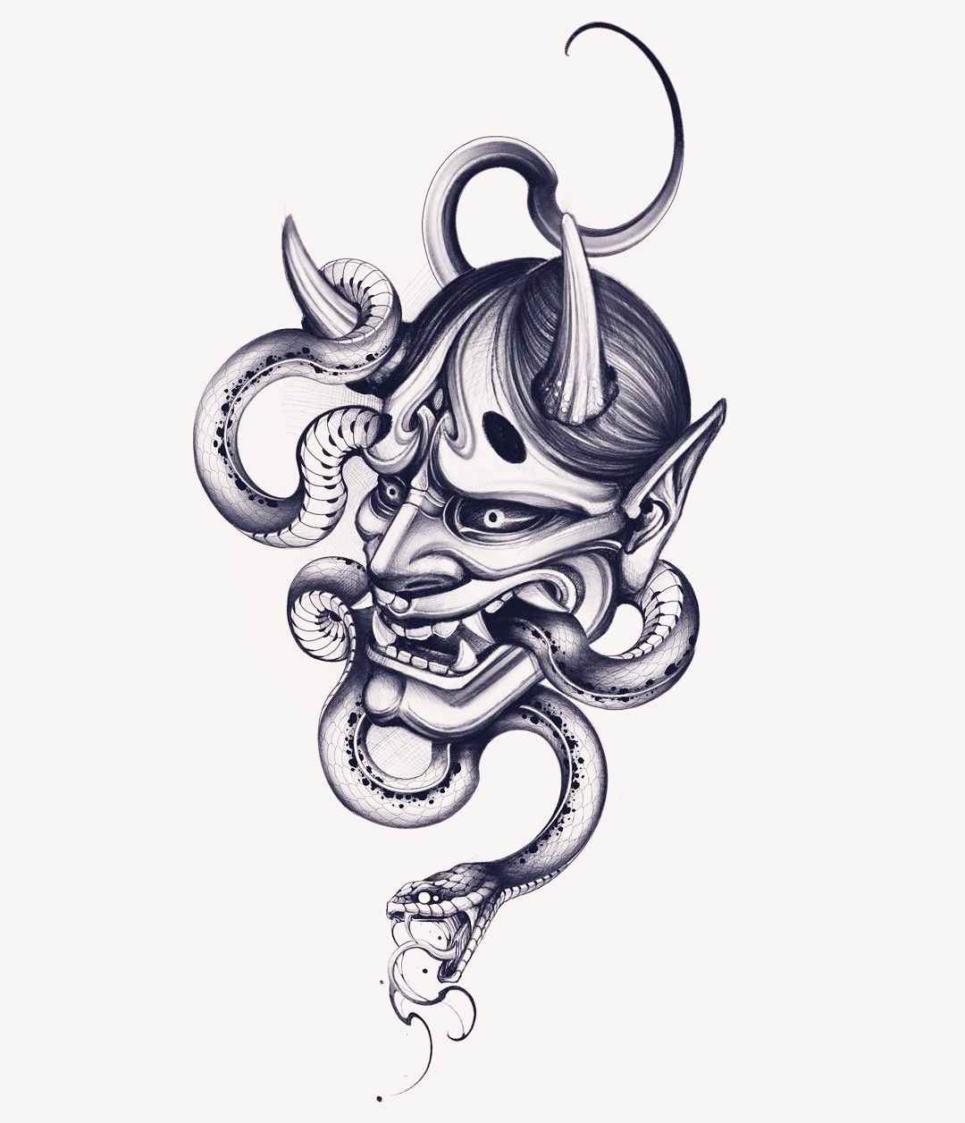 Hình Xăm Mặt Quỷ 2