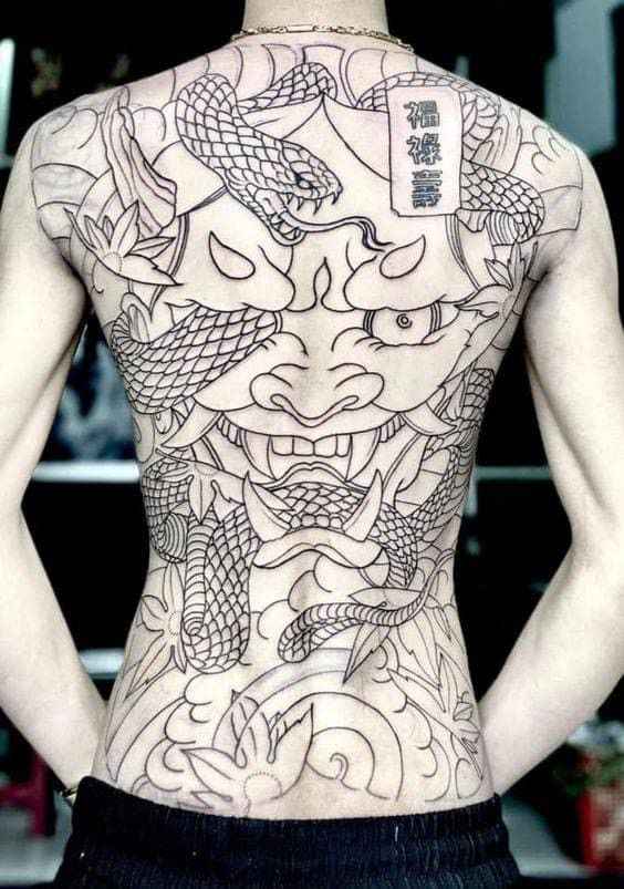 Hình Xăm Nhật Cổ 2