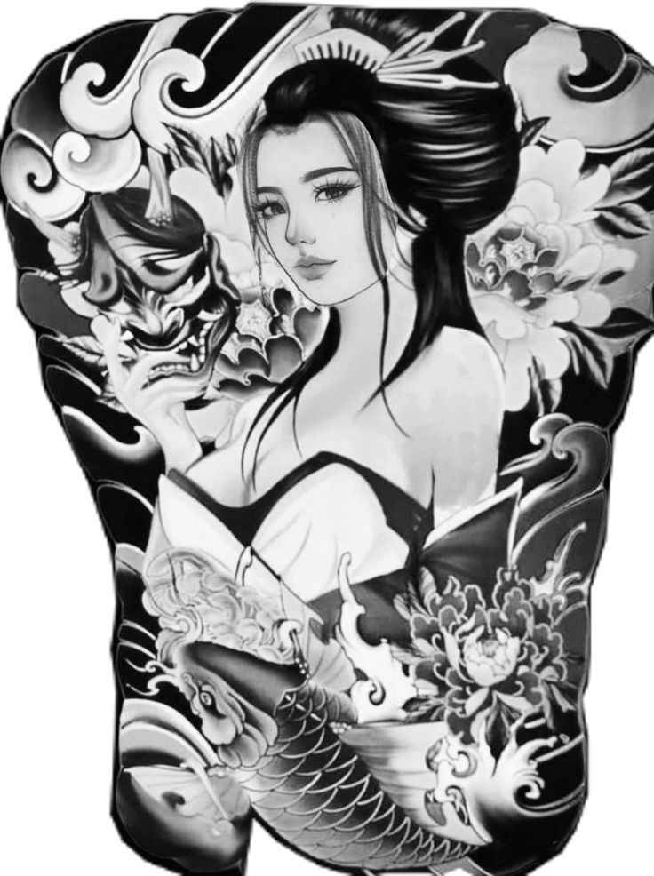 Hình Xăm Nhật Cổ 4