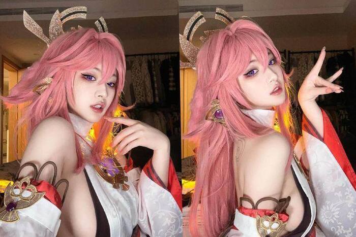 ảnh Yae Miko cosplay 9