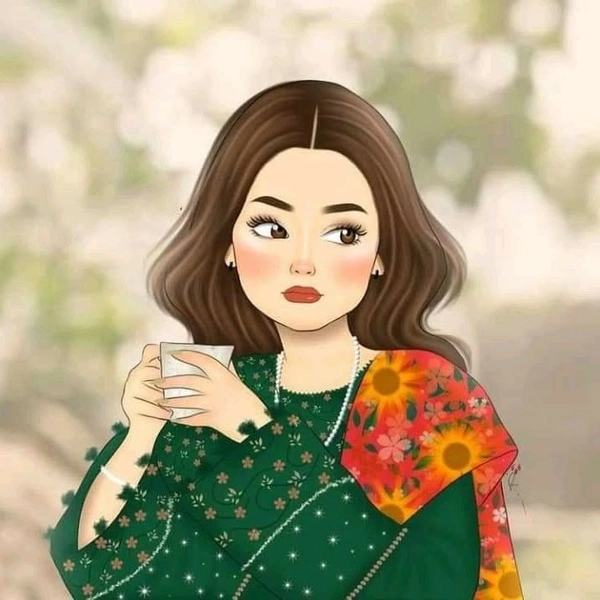 Insta DP for Girls Cartoon 43