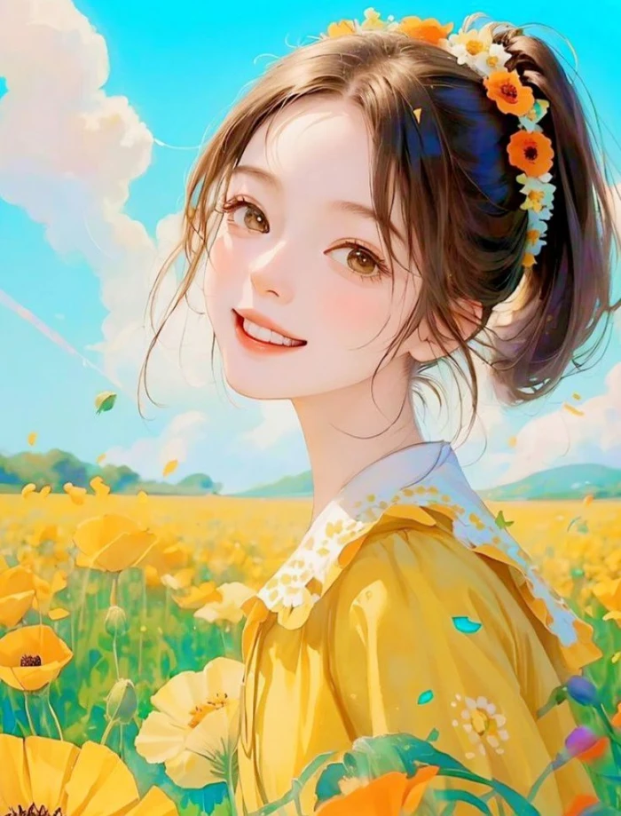 Instagram Cartoon DP for Girls 47