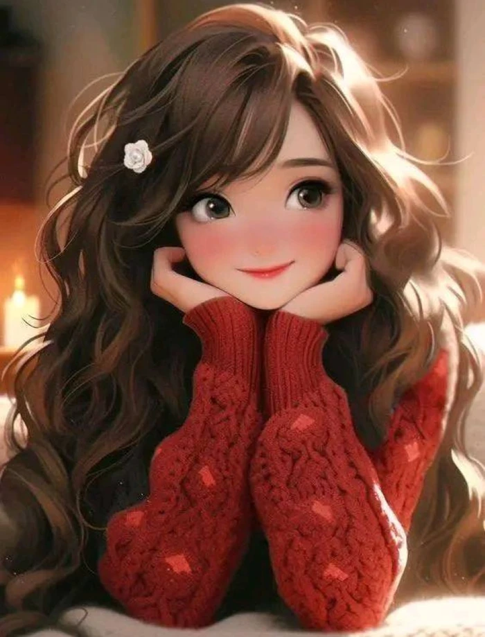 Instagram Cartoon DP for Girls 50