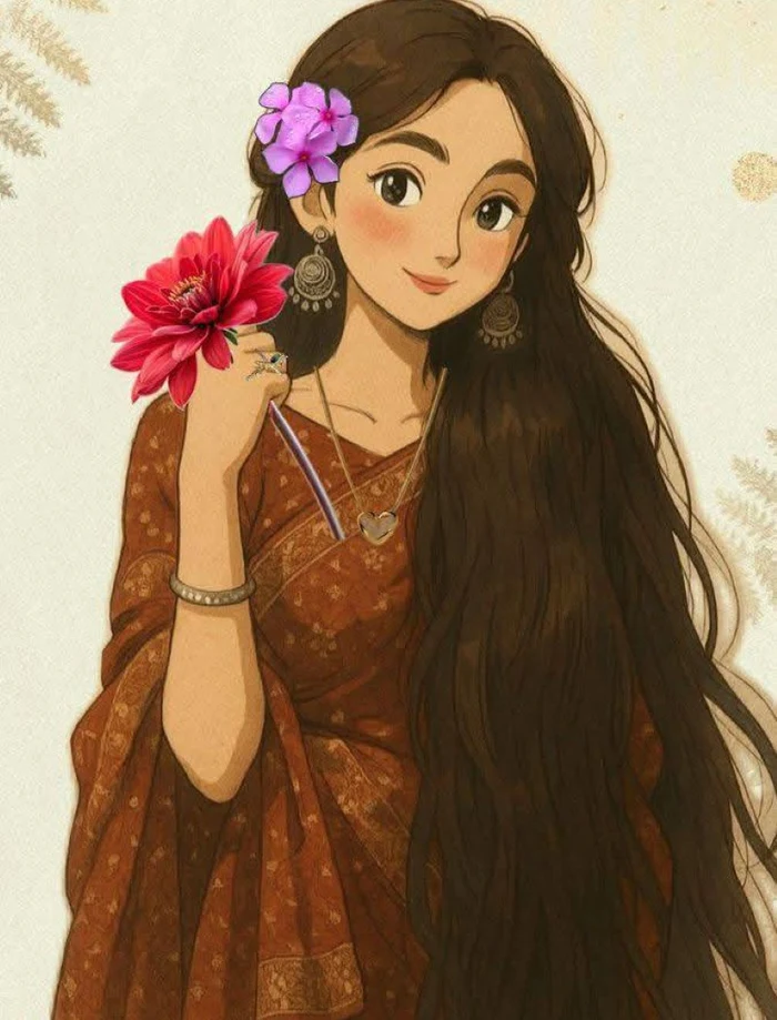 Instagram Cartoon DP for Girls 61