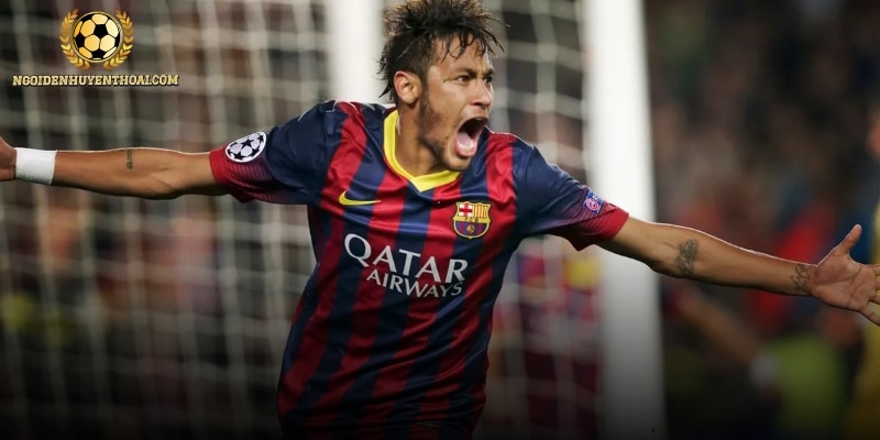 Neymar Jr khẳng định tài năng của mình khi chơi tại Barcelona