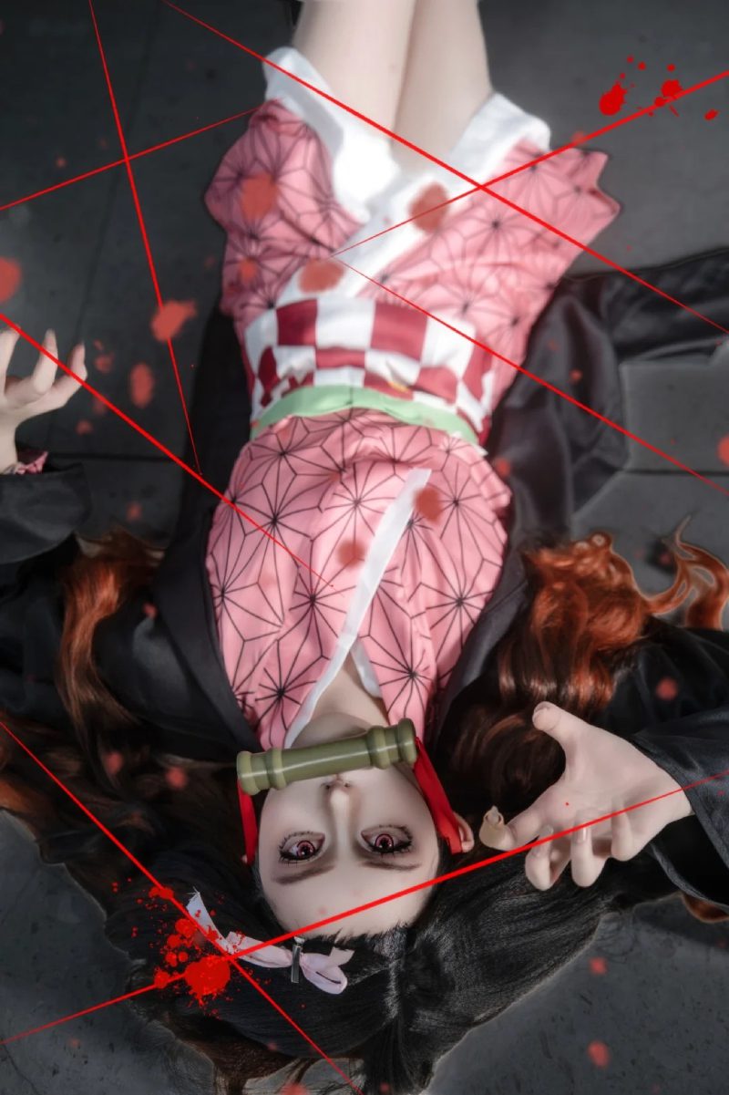 ảnh Nezuko cosplay 16