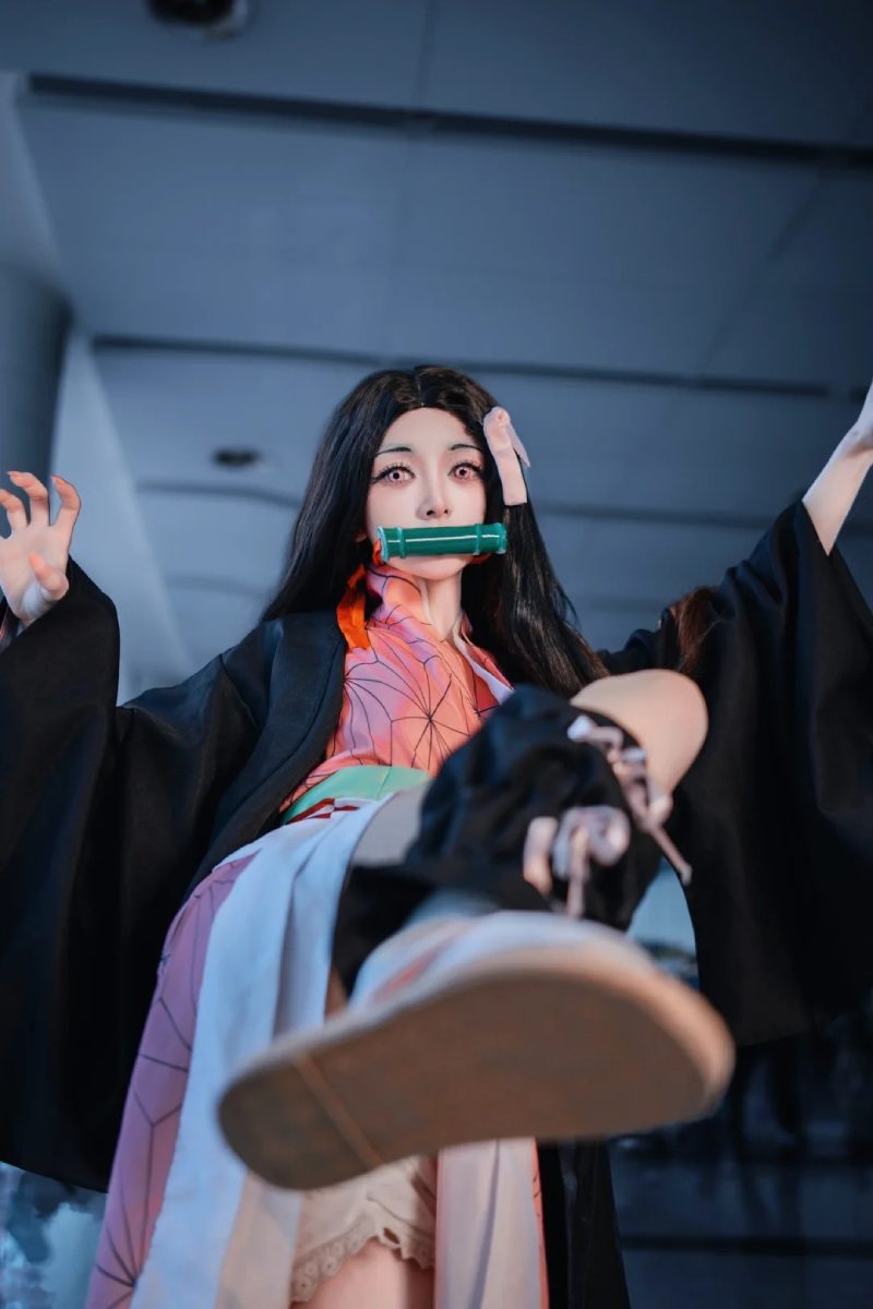 ảnh Nezuko cosplay 30