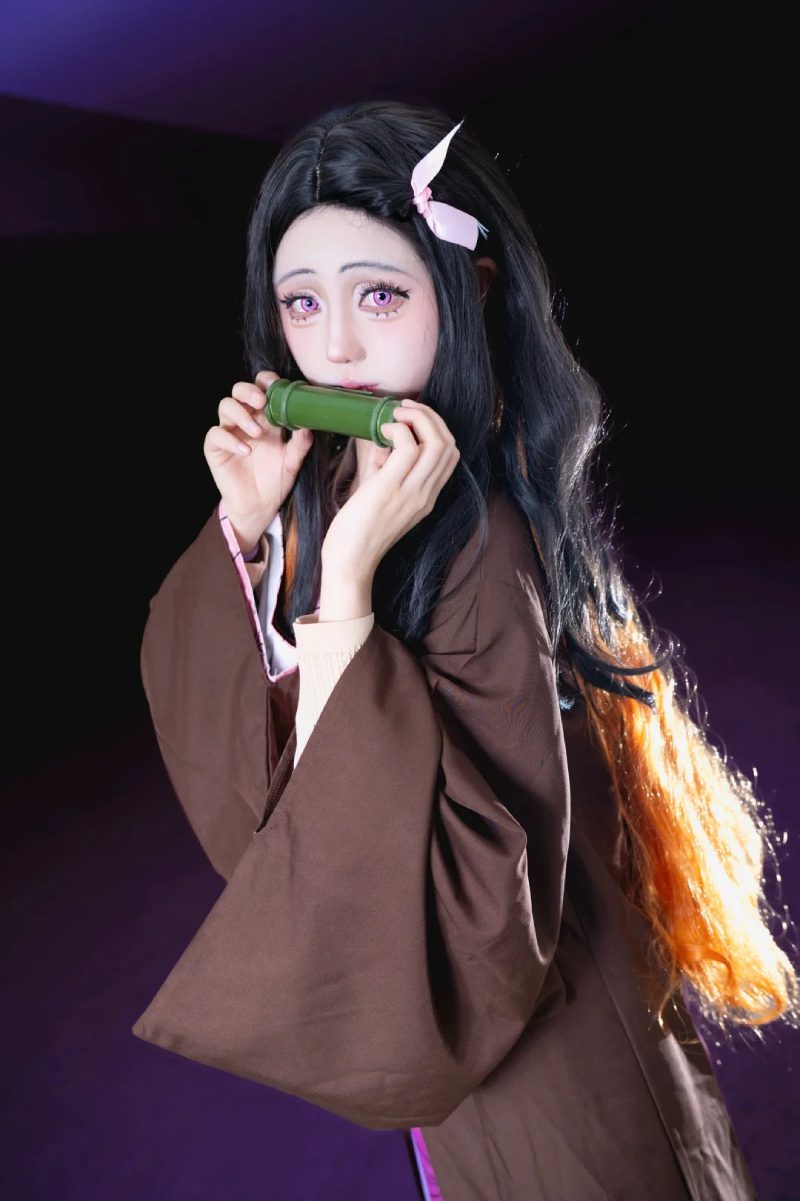 ảnh Nezuko cosplay 34