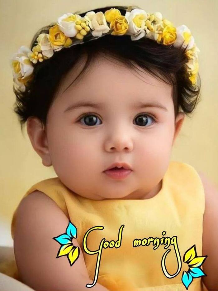 Beautiful Good Morning Baby Images 11