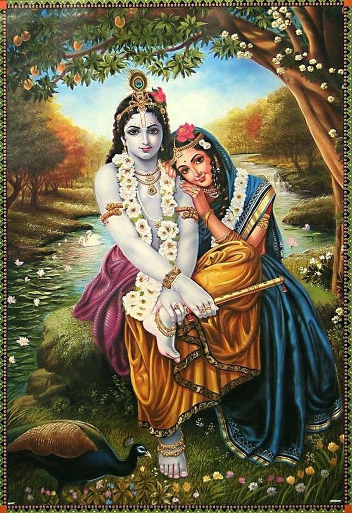 Beautiful radha krishna aesthetic 41