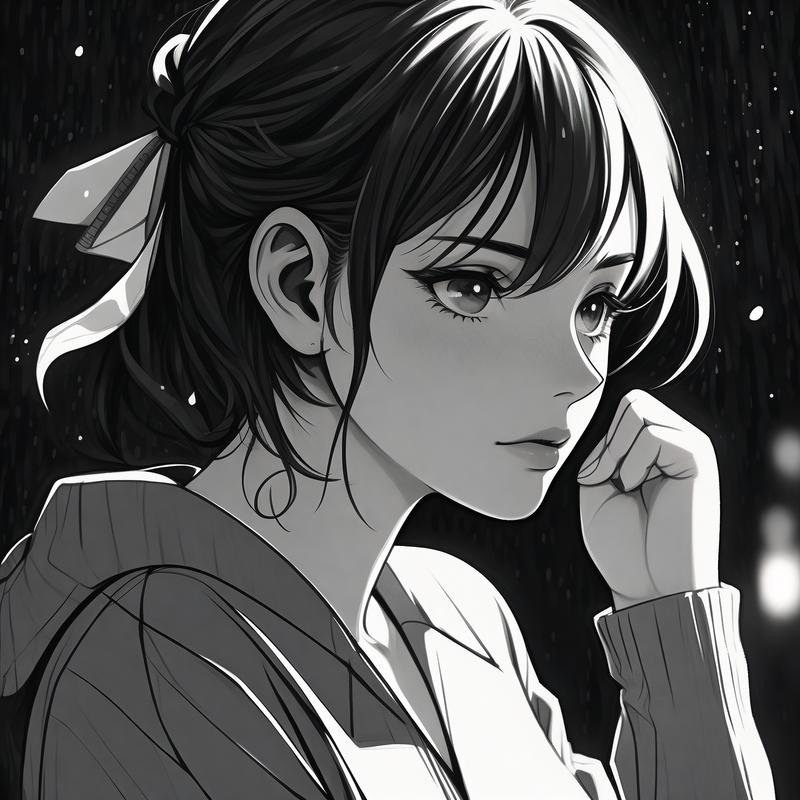 Sad DP Girl Cartoon 18