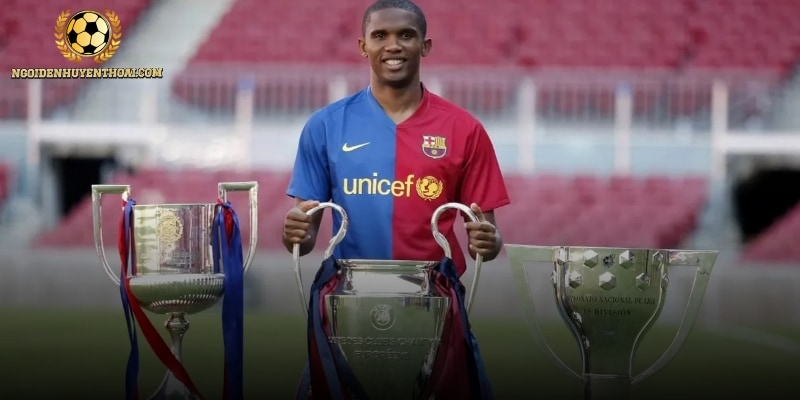 Samuel Eto’o xuất thân trong gia đình khó khăn tại Cameroon