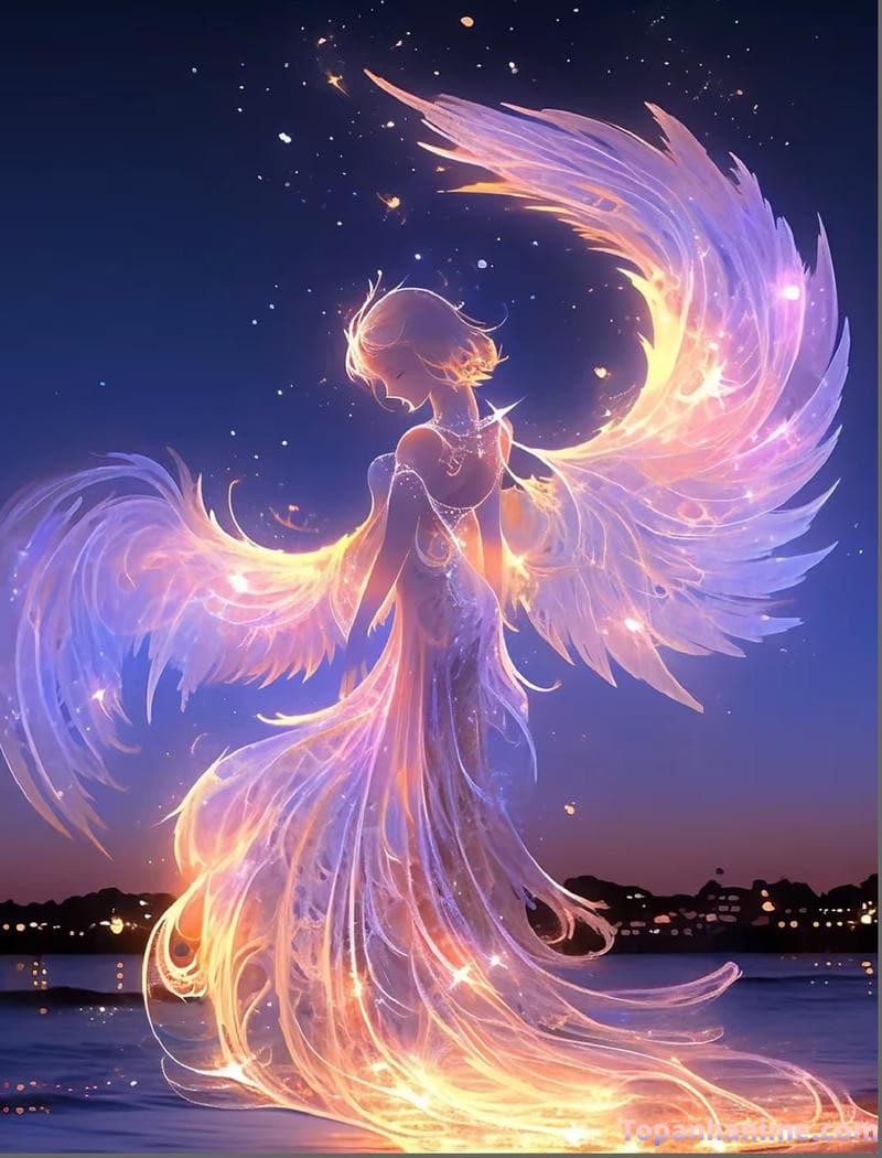 ảnh anime thiên thần 33