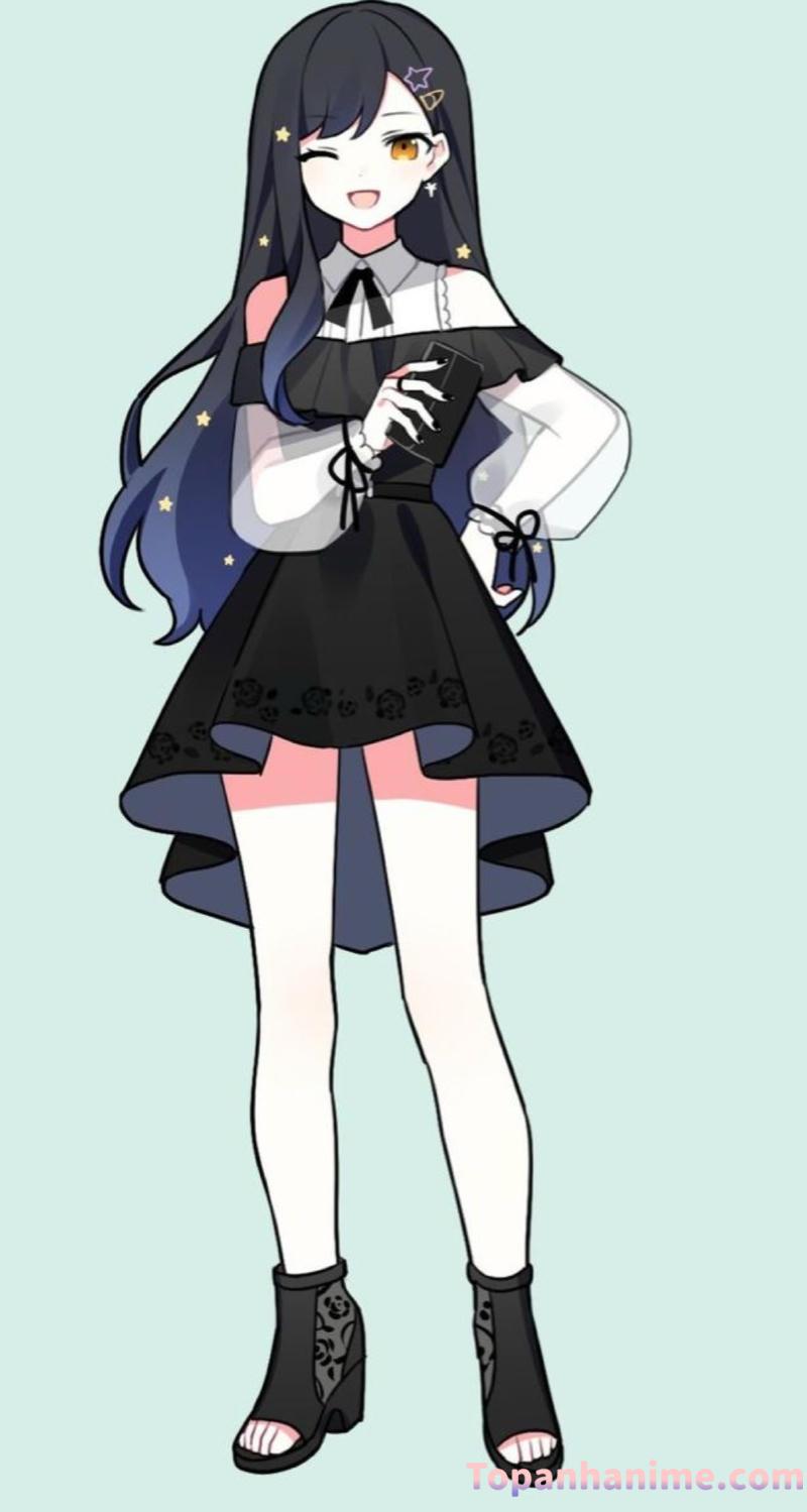 ảnh gái anime mặc váy ngắn 30