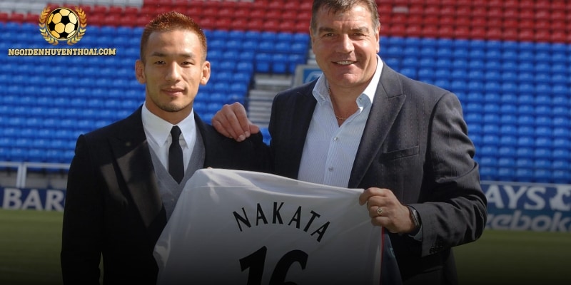 Trong màu áo Nhật Bản Hidetoshi Nakata có hành trình rực rỡ
