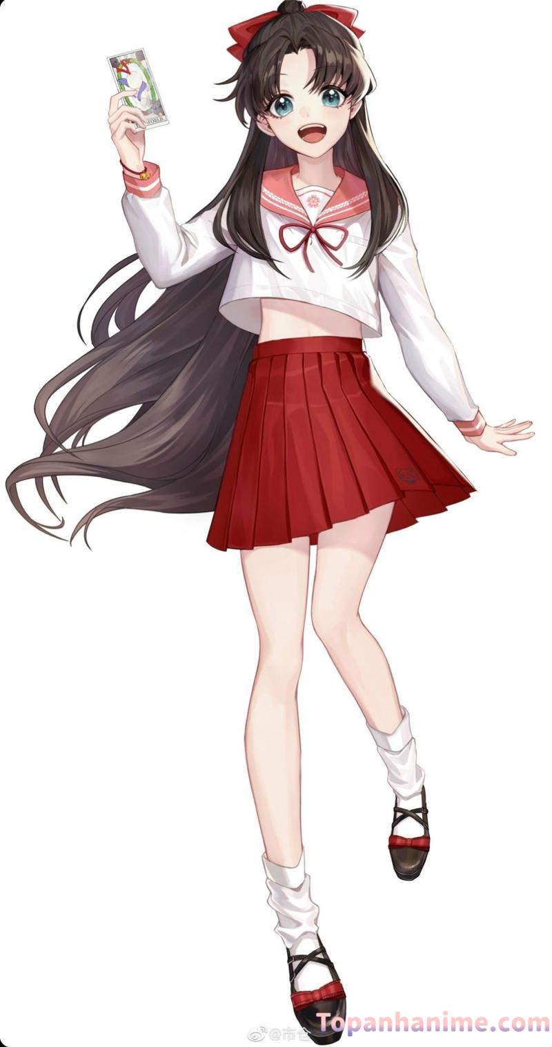 ảnh gái anime mặc váy ngắn 32