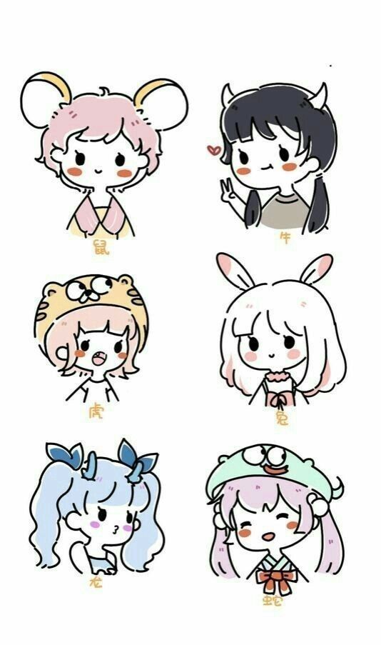 Vẽ Anime Đơn Giản Chibi 11