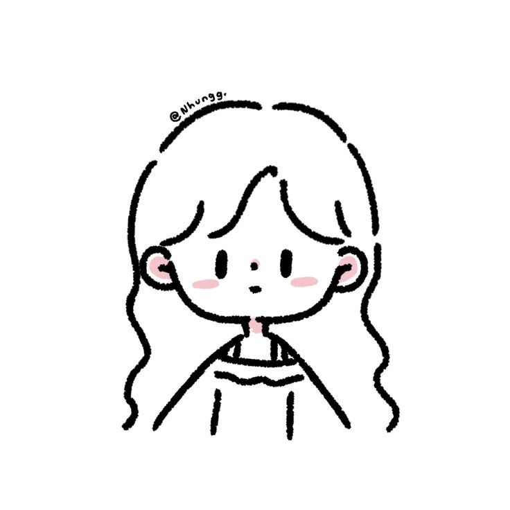 Vẽ anime đơn giản cute 17