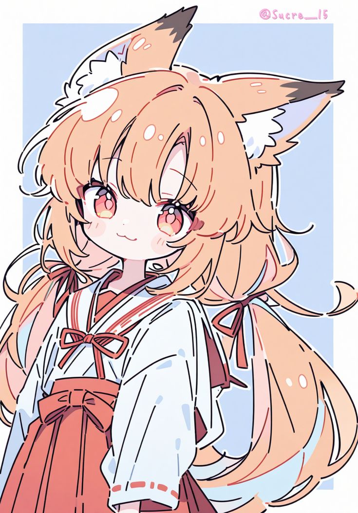 Vẽ anime đơn giản cute 15