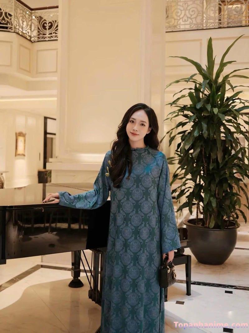 ảnh gái mặc áo dài 73