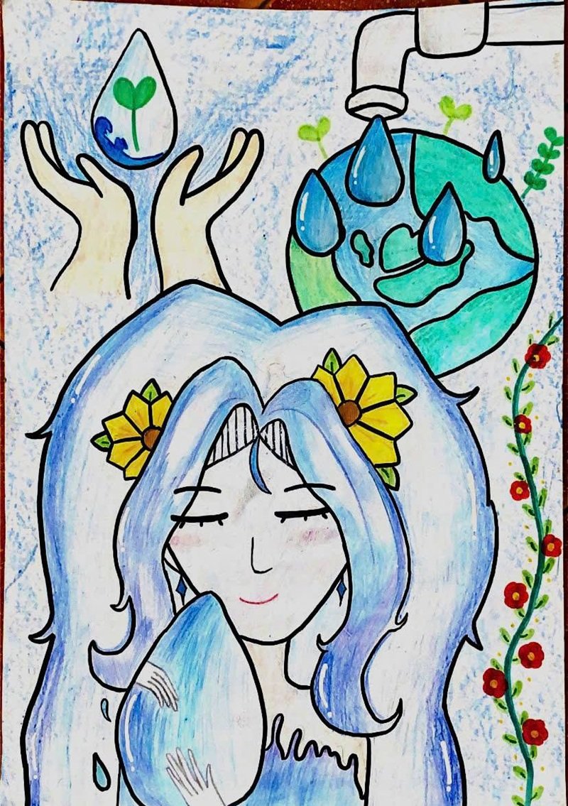 vẽ tranh bảo vệ môi trường 17