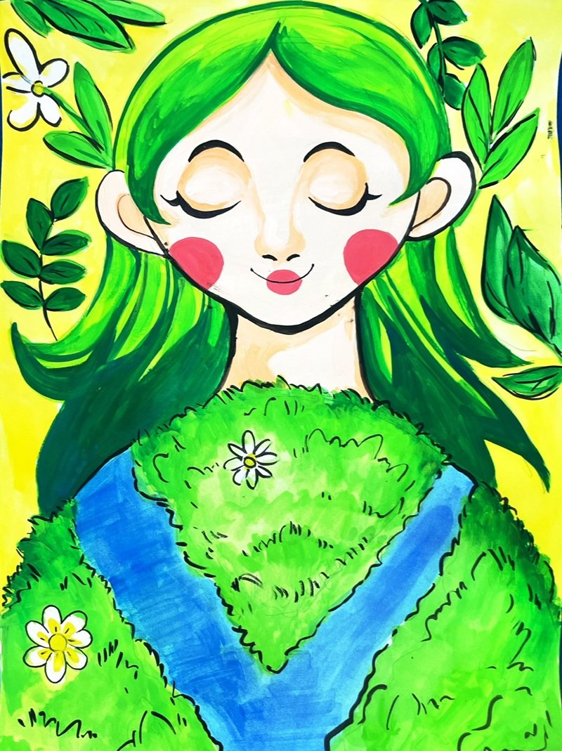 vẽ tranh bảo vệ môi trường 25