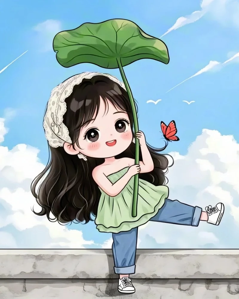 WhatsApp Cartoon DP 74